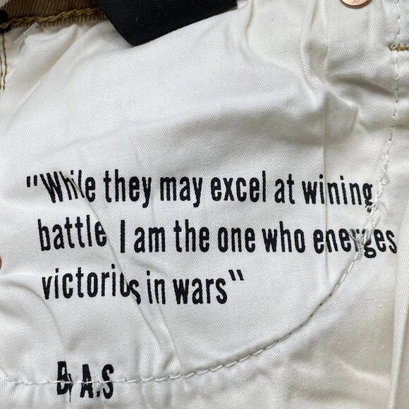 Valabasas Men's Mr. Extendo Super Stacked Flare Jeans Sandstorm Camo Size 30 | S - Picture 8 of 12